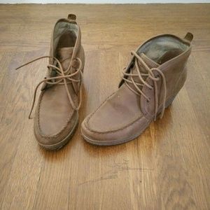Wedge Chukka Boots